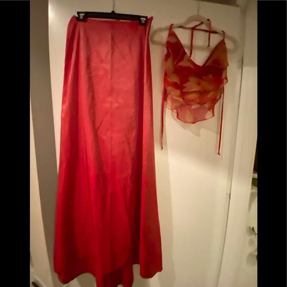 Eduardo Lucero Design Halter Top & Gala Skirt